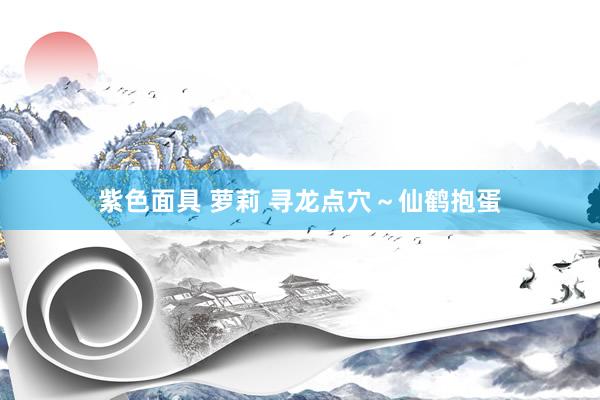 紫色面具 萝莉 寻龙点穴～仙鹤抱蛋
